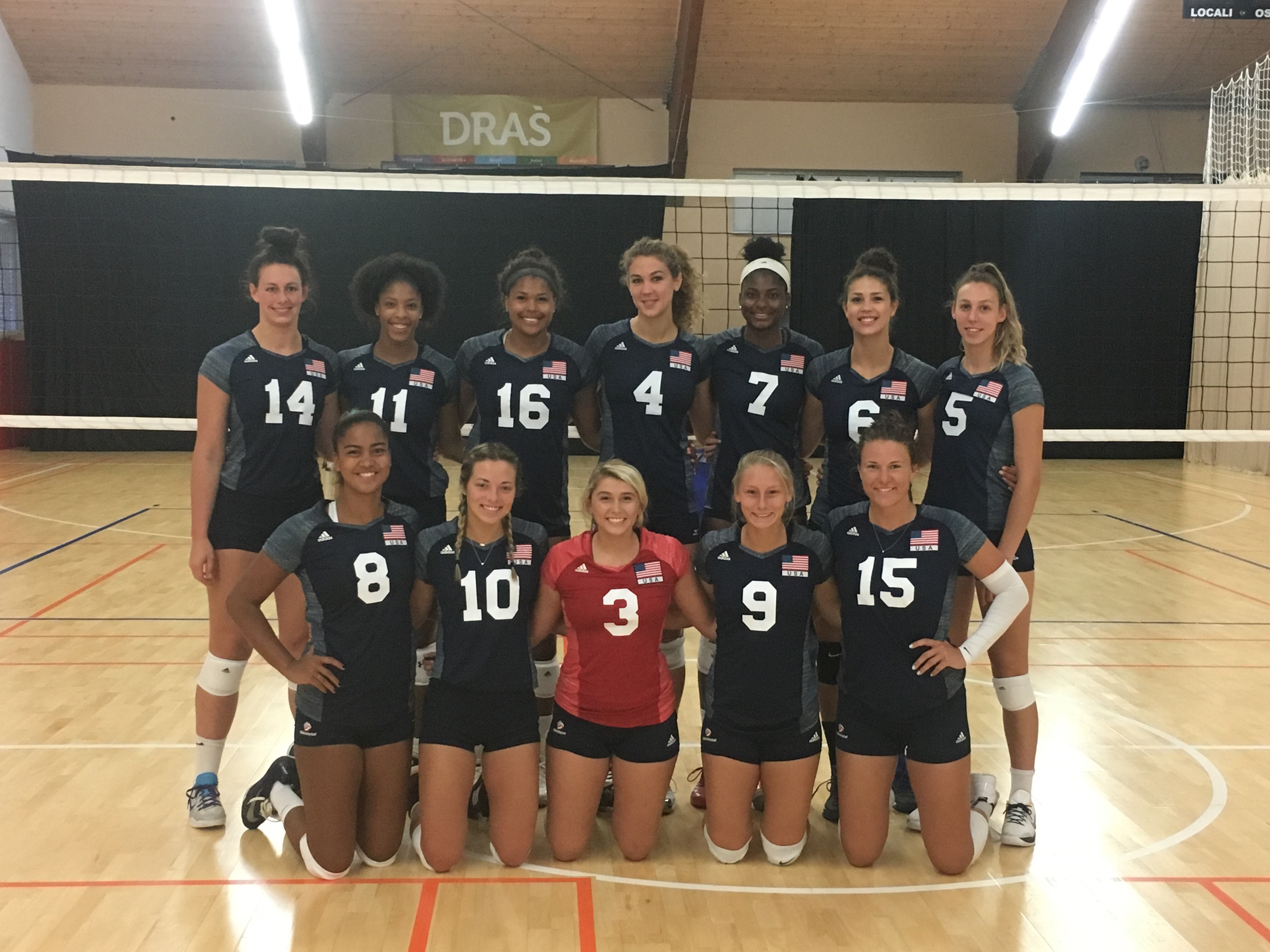 College National Volleyball Team 